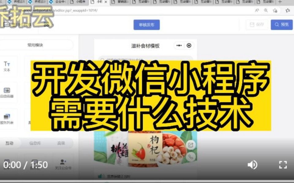 开发微信小程序需要什么(开发微信小程序需要什么知识)